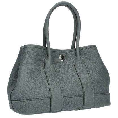 Hermes Neo Garden 23 Engraved K Vert Amand Handbag Women