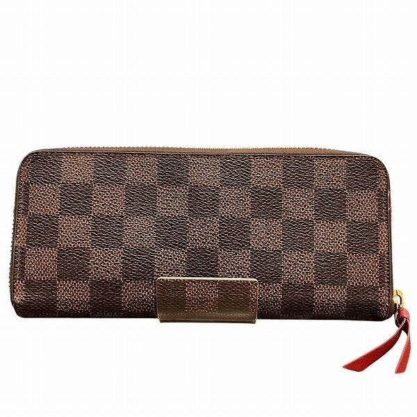 Louis Vuitton Damier Portefeuille Cles Mance N60534 Long Wallet Unisex
