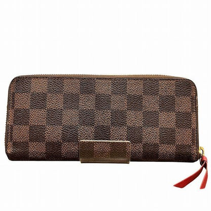 Louis Vuitton Damier Portefeuille Cles Mance N60534 Long Wallet Unisex