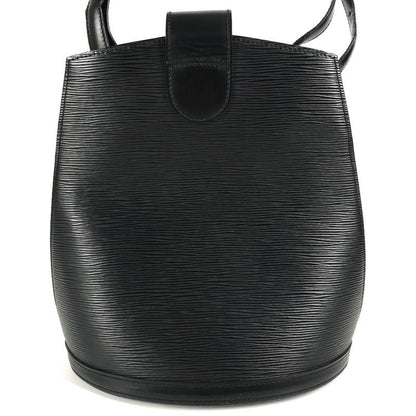 Louis Vuitton Shoulder Bag Cluny M52252 Epi Leather Noir Black