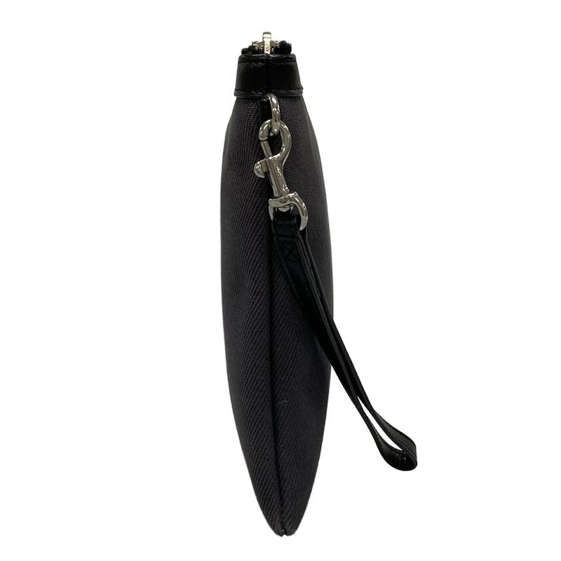Saint Laurent Paris Clutch Bag Pouch Rive Gauche 581369 Dark Gray And Black