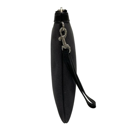Saint Laurent Paris Clutch Bag Pouch Rive Gauche 581369 Dark Gray And Black