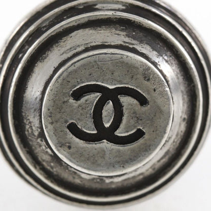 Chanel Coco Mark Metal Silver 99P Ladies 11.7g Earring