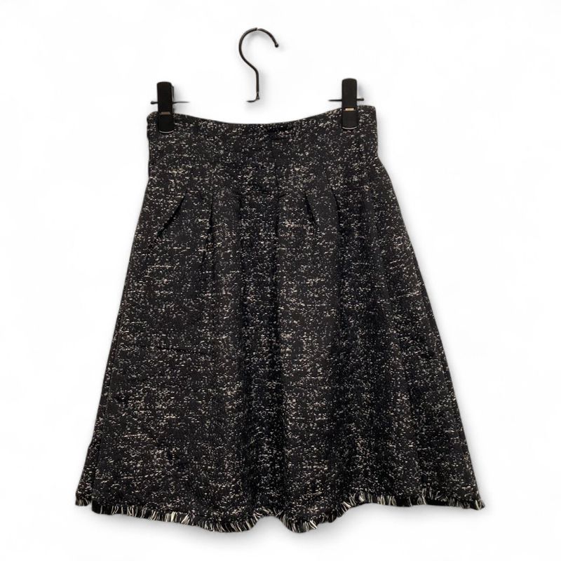 Christian Dior ⑤ 4c221354f1312 Skirt Women Black I 38