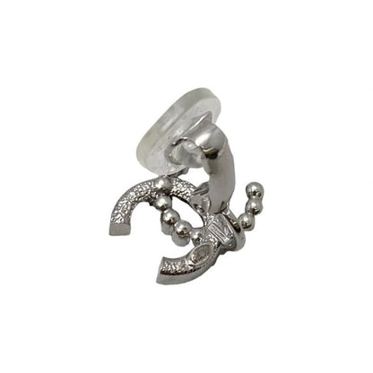 Chanel Earring Coco Mark Abd651 Rhinestone