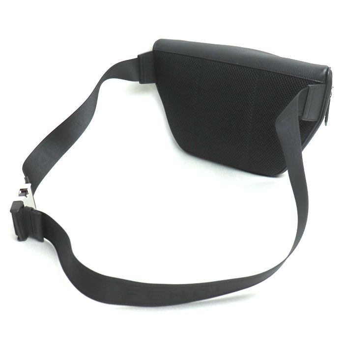 Fendi Shadow Diagonal Belt Bag Waist Bag Black 7va562 AMAC F0gxn Men's Preowned