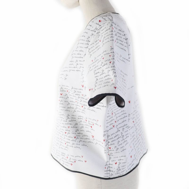 Christian DIOR 24AW 454s36am552 Je Vous Adore Technical DIORamour Embroidery