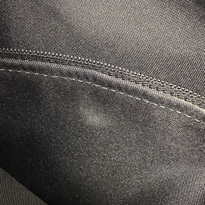 Gucci Shoulder Bag GG Canvas 001 3386 Canvas Black Silver Hardware Women