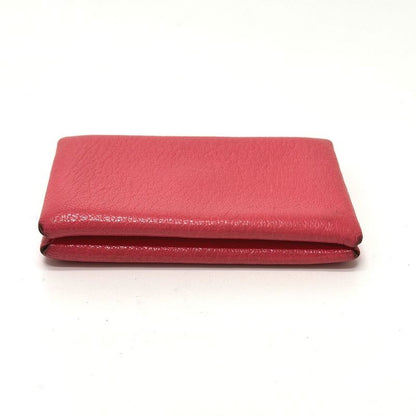 Hermes Card Case Calvi Epson Rose Azalea Pink