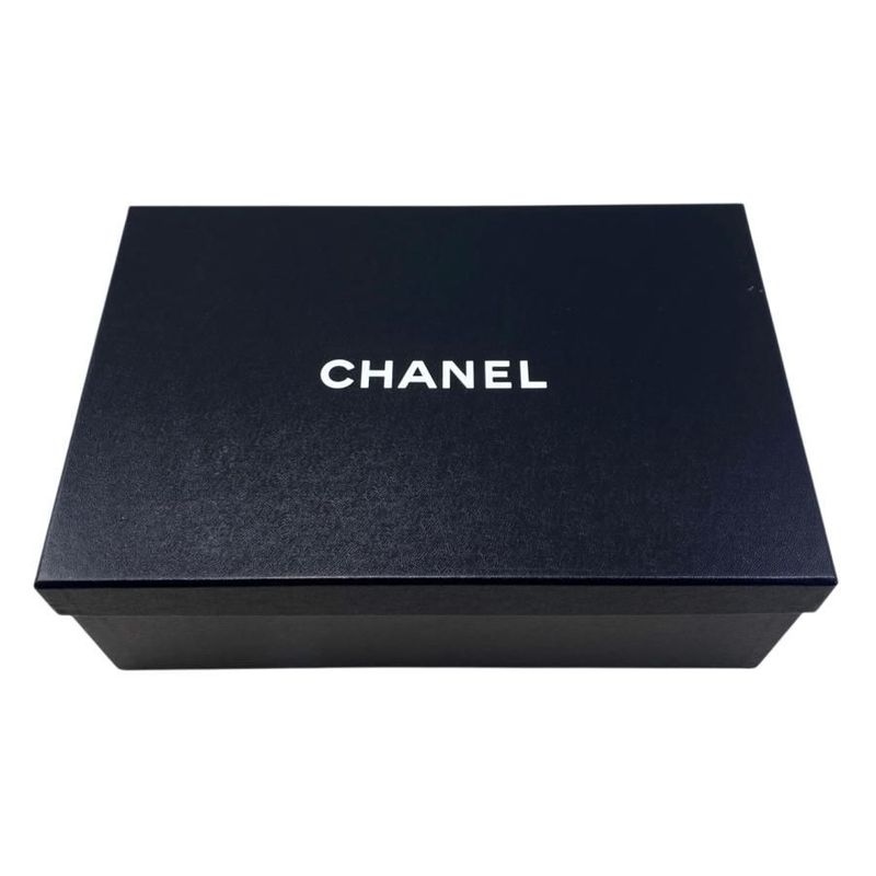 Chanel Mule Sandals Mirror Heel G45358 X01000 94305 36 1 2 Size Coco Mark