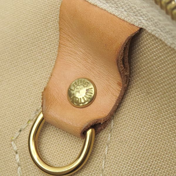 Louis Vuitton Boston Bag Speedy 35 Damier Azure Canvas Damier Azure Gold