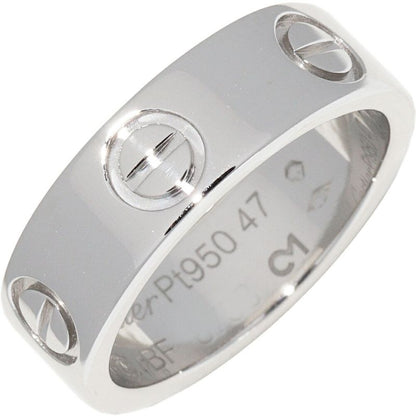 Cartier Ring Pt950 Love Ring Width 55mm (022in) B40849