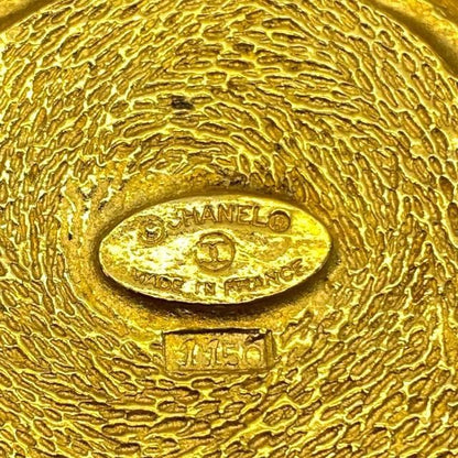 Chanel Cambon Line Circle Pin Brooch Accessories Small Accessories Coco Logo GP
