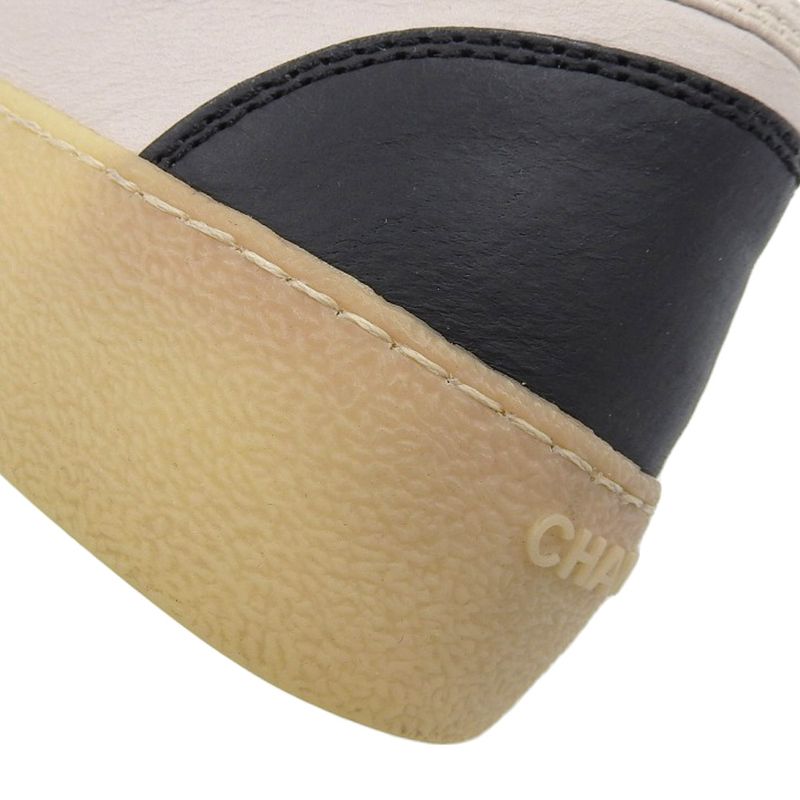 Chanel 2013 Archive G28904 Coco Mark Embroidery Bicolor Leather Bicolor Leather