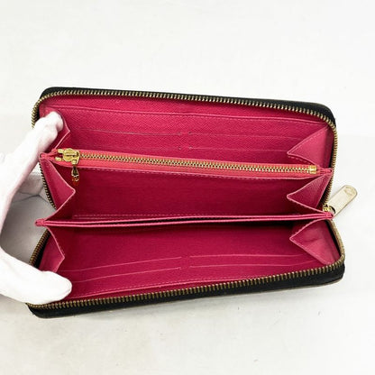 Louis Vuitton Long Wallet Monogram Multicolor Zippy Wallet M60243 Noir Black