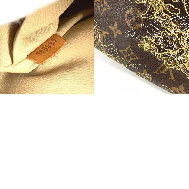 Louis Vuitton Handbag Speedy 30 M95397 Monogram Canvas All Gold