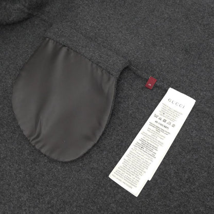 Gucci Wool Long Coat 40 Size Gray 797050 24-25aw Women's Outerwear