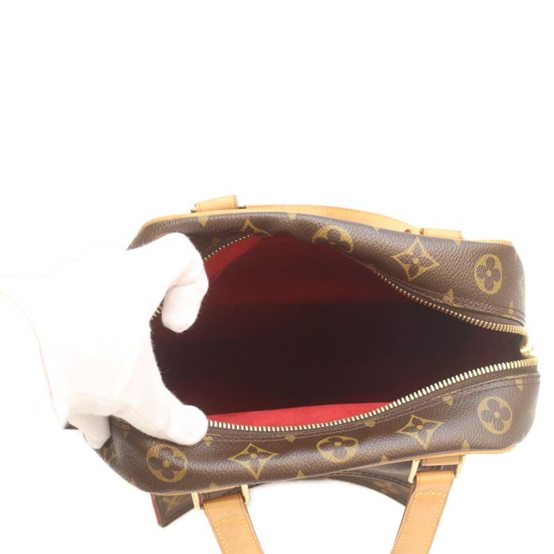 Louis Vuitton 04 M51161 Monogram Exantricite Handbag Brown