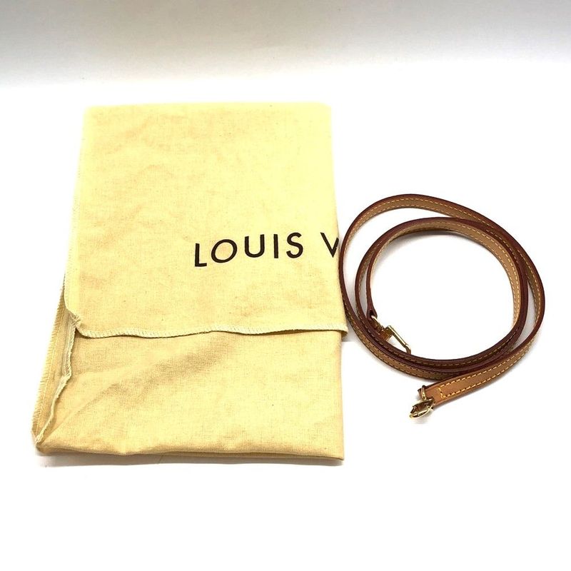 Louis Vuitton Spontini Monogram M47500 2way Handbag Shoulder Bag Ladies Brown