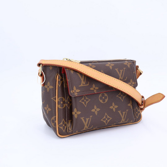Louis Vuitton Monogram Vivacite PM Shoulder Bag Diagonal Shoulder Pochette Mini