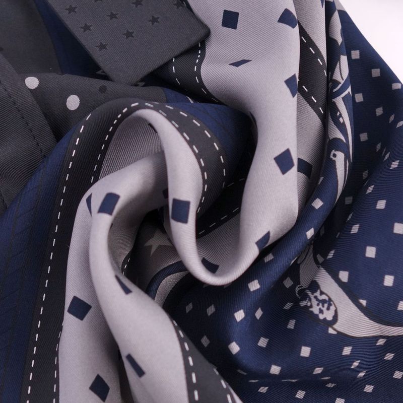 Hermes Dress 22AW Shirt All-over Silk Tote