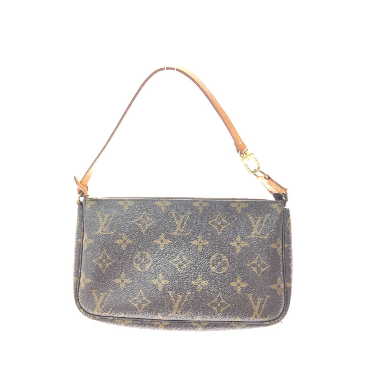 Louis Vuitton Women's Accessory Pouch Monogram Accessoire Strap Repair M51980