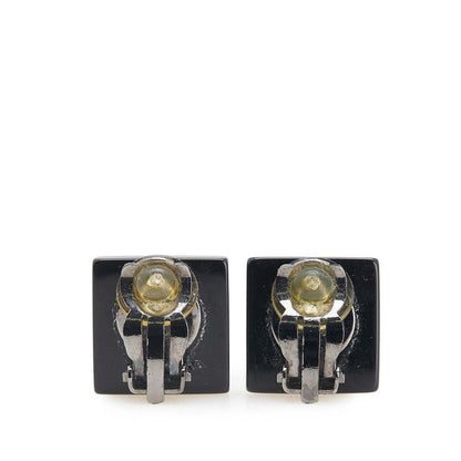 Chanel Coco Mark Camellia Square Black Metal Ladies Chanel