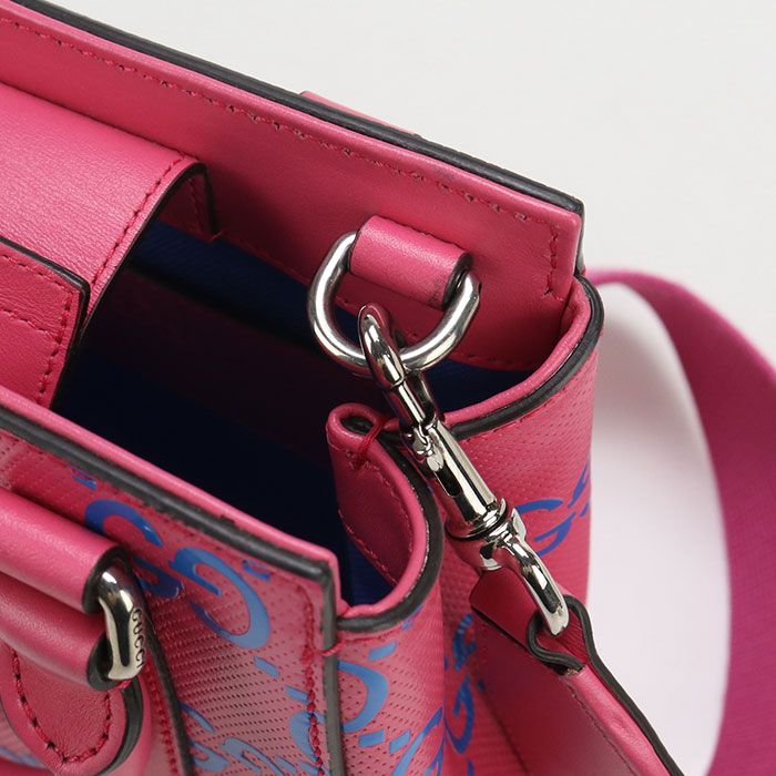 Gucci Mini 2WAY GG Embossed 696010 Tote Bag Leather Women