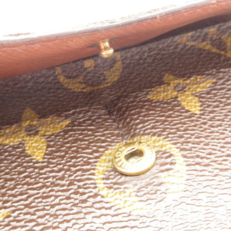 Louis Vuitton Monogram Pochette Cles M61725 Leather Long Wallet