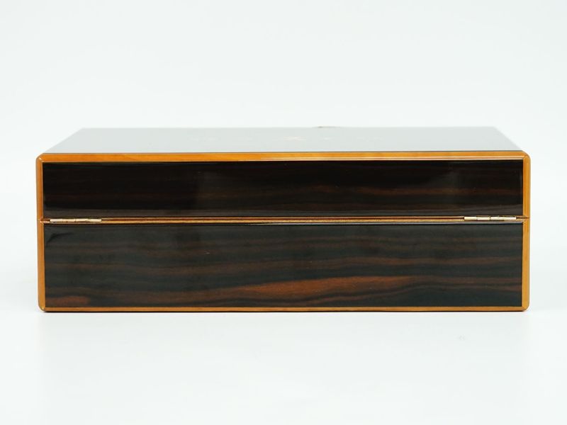 Authentic Louis Vuitton LV Coffret 75 Cigar Cigarette Case Cigar Case Wood