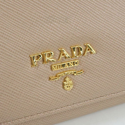 Prada 1m0176 Tri-fold Wallet Saffiano Leather Women