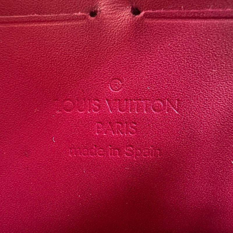 Louis Vuitton M61379 Vernis Round Zipper Zippy Wallet Long Wallet Louis Vuitton