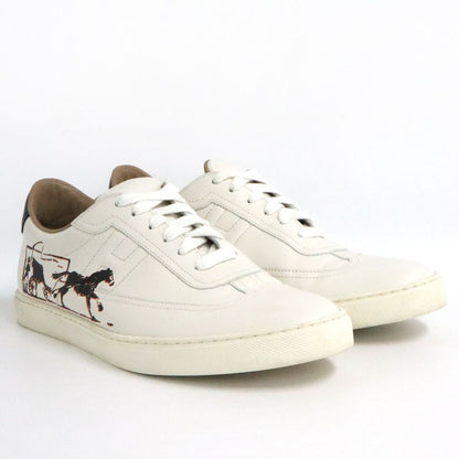 Hermes Men's Sneakers - Quickie - Size 42 Equivalent To 27.0cm