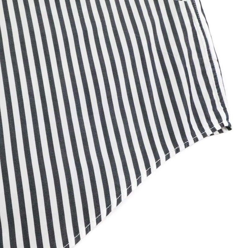 Balenciaga 24ss Swing Striped Cotton Shirt Swing Striped Cotton Shirt 725390