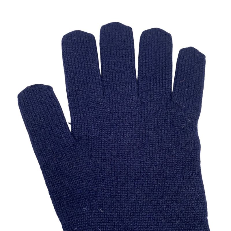 Louis Vuitton Gloves Gon Helsinki M72682 Cashmere Damier LV Perforated Logo