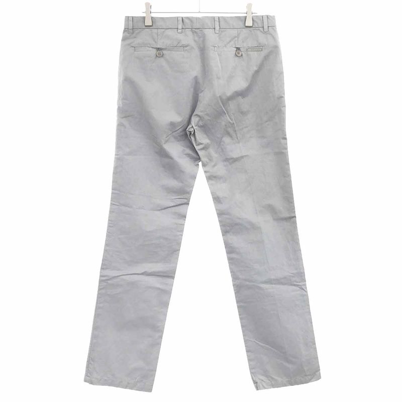 Prada 09ss Cotton Nylon Slack Pants Light Gray S Spd50p