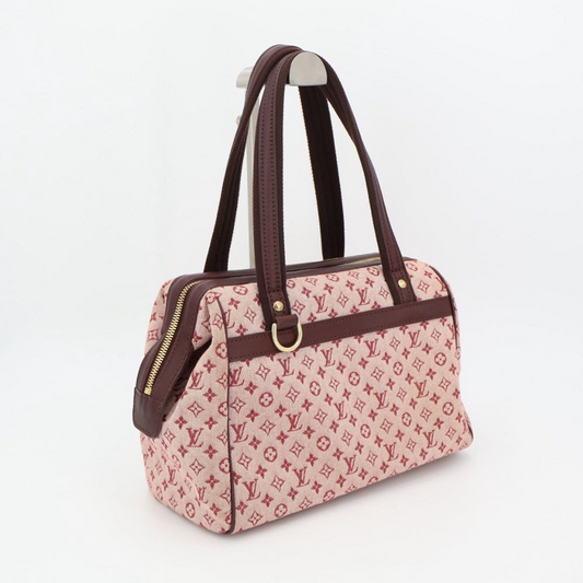 Louis Vuitton Monogram Mini Josephine PM Handbag Shoulder Bag Canvas Leather