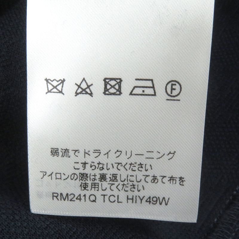 Louis Vuitton 24SS 1afbaf Pique Cotton T-shirt Cut And Sewn Monogram Navy S