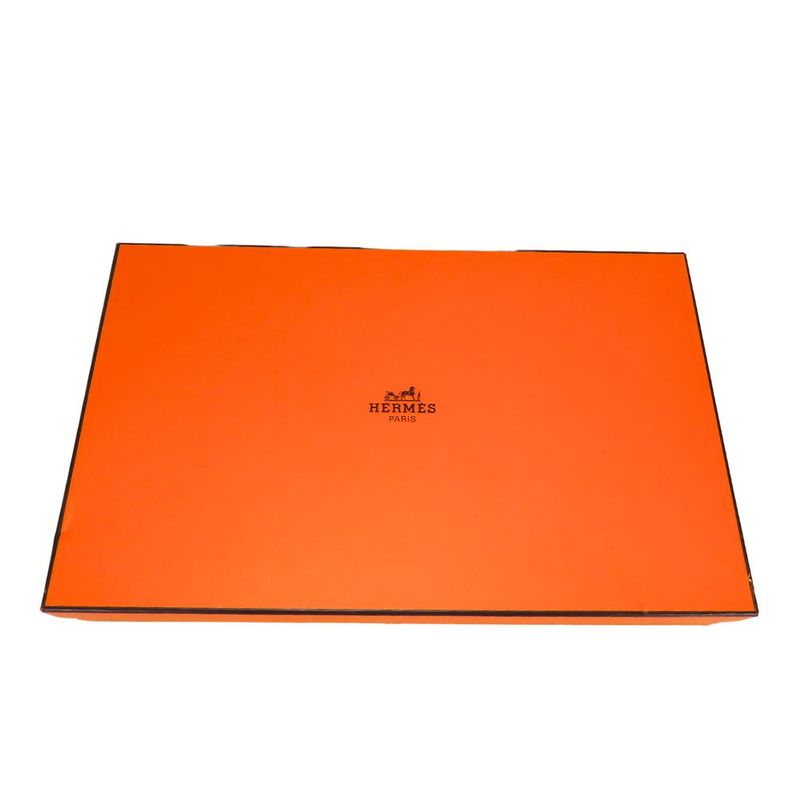 Hermes Scarf Silk Angora Blue Navy Apparel Shawl Fashionable Women Ladies Women