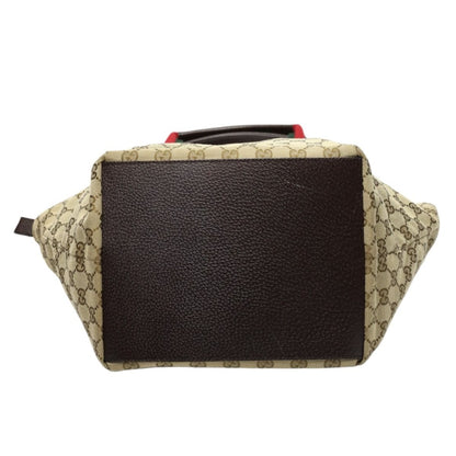 Gucci Handbag GG Canvas Tote Bag Beige