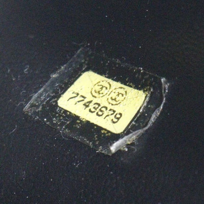 Chanel Vanity Coco Mark Handbag A01998 Caviar Skin Black Ladies Pouch