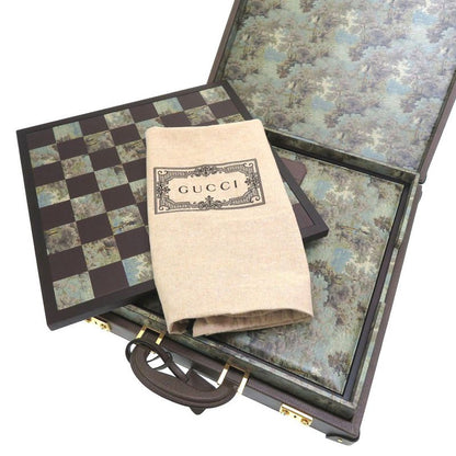 Gucci Chessboard 670276 GG Supreme Beige Game Board Game 0019 Gucci
