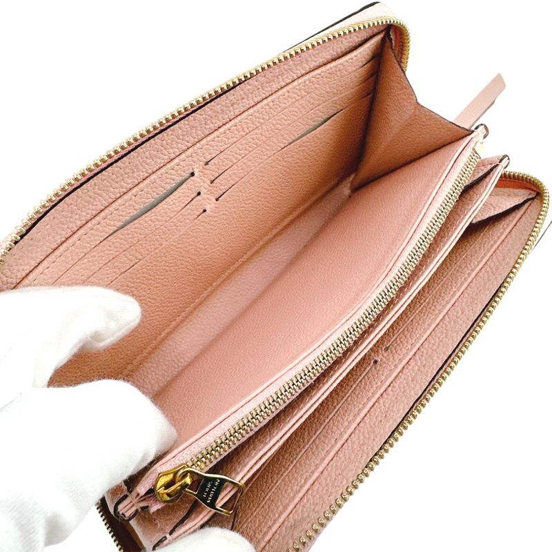 Louis Vuitton M64090 Empreinte Round Zipper Zippy Wallet Long Wallet Louis