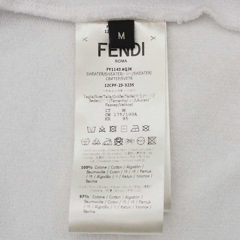 Fendi×frgmt×pokémon Fragment Dragon Type Pokémon Kairu Collaboration Sweatshirt