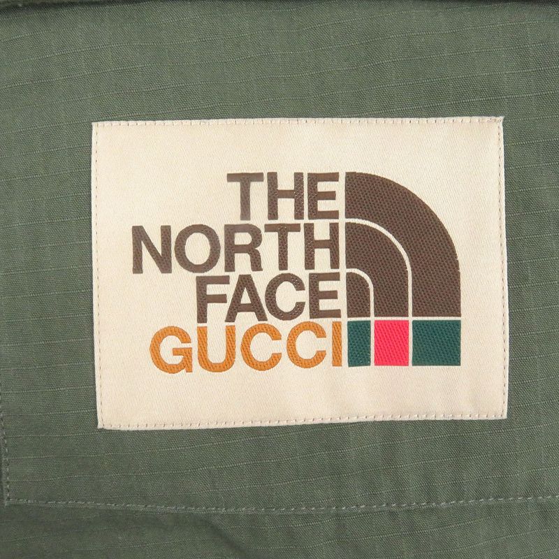 Gucci The North Face Gucci The North Face 21SS 643129 Cargo Pants Khaki 44 Made