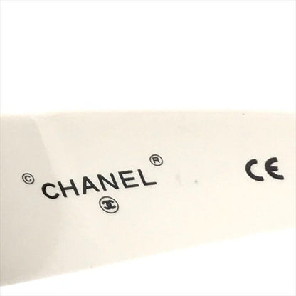 Chanel Logo Sunglasses Bicolor Black White Eyewear