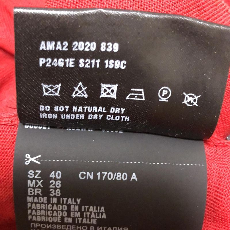 Prada Short Sleeved Sweater Size 40 M Women - Red