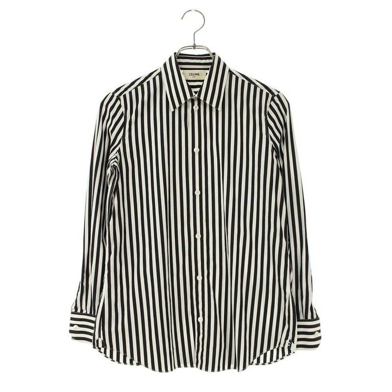 Celine Striped Long Sleeve Shirt 36