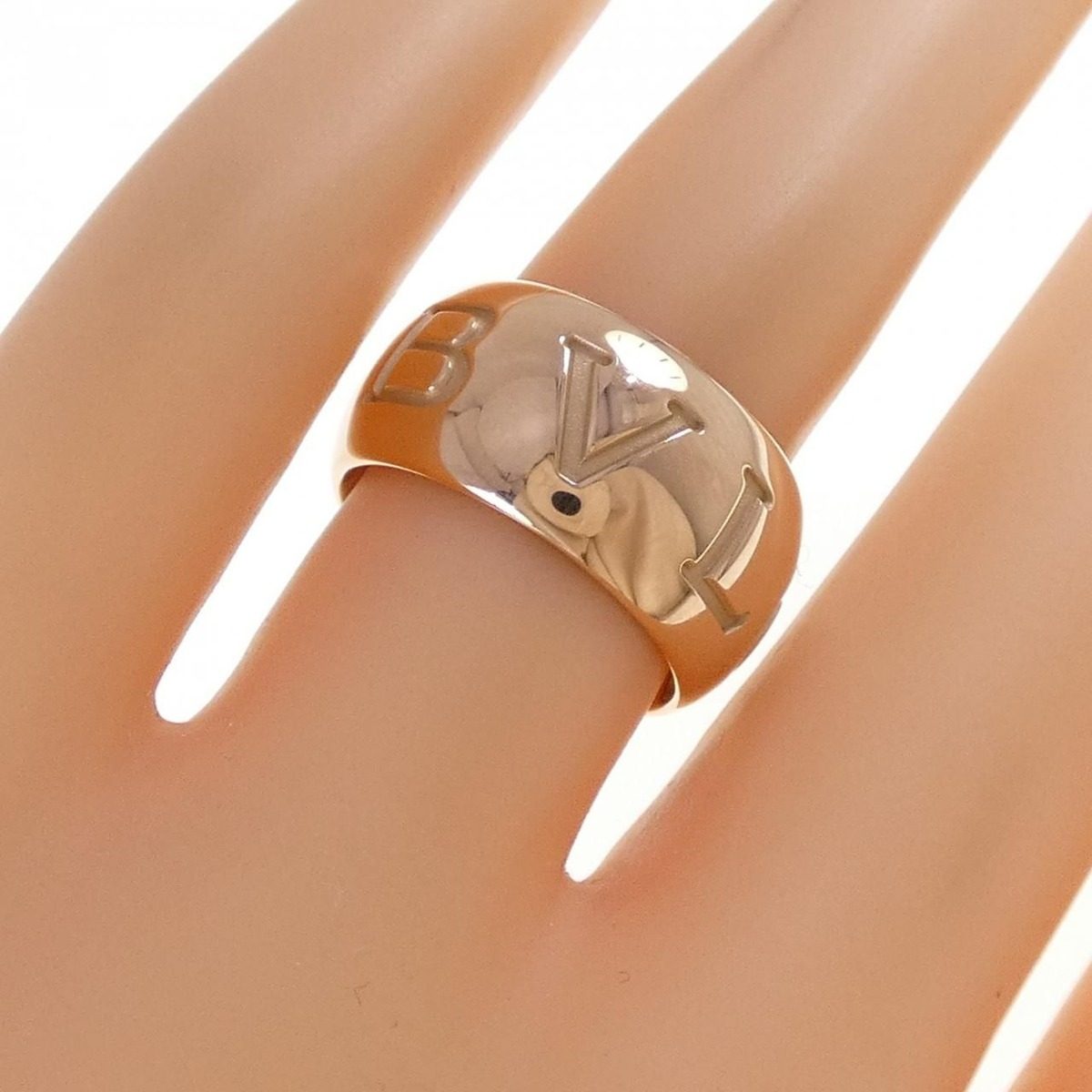 Bvlgari Mono Logo Ring — view 5