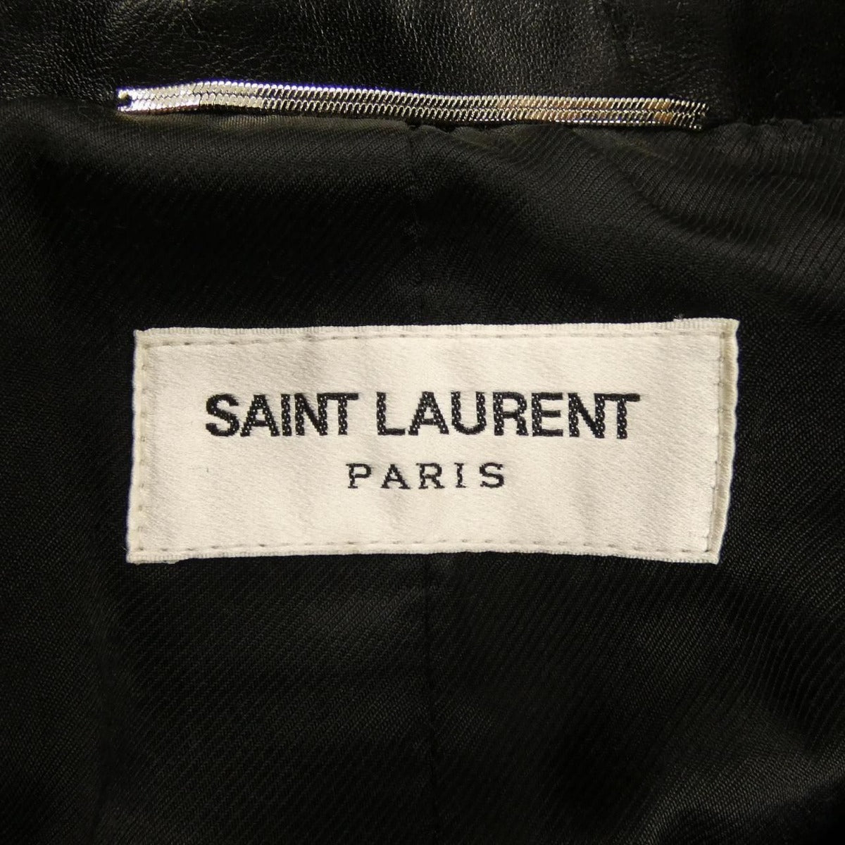 Saint Laurent Yc2 ui Leather Jacket — view 4